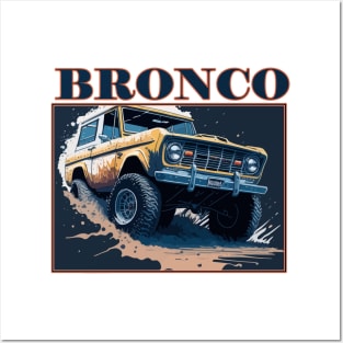 bronco Posters and Art